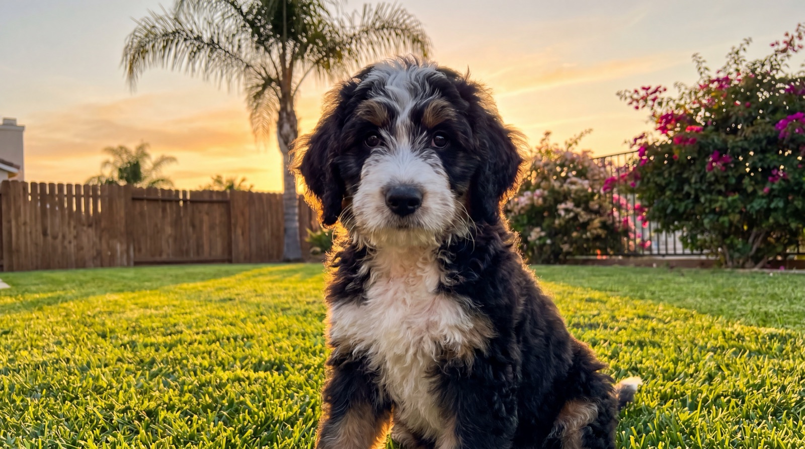 A Temecula Valley backyard after a Scoop King visit